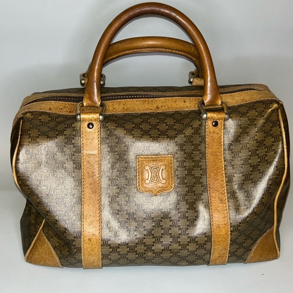 Vintage Celine Boston bag